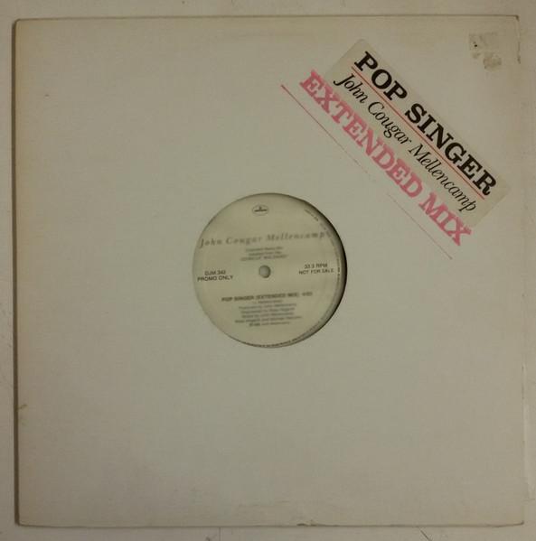 12inch Record JOHN COUGAR MELLENCAMP Pop Singer Extended Mix DJM342 MERCURY 1989 Canada Rock Used
12inch Record JOHN COUGAR MELLENCAMP Pop Singer Extended Mix DJM342 MERCURY 1989 Canada Rock Used