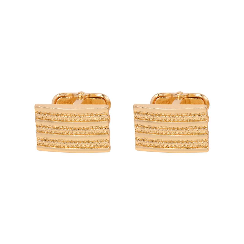 Men s High-end Alloy Cufflinks Simple Style Rectangular Stripes Embossed French Business Shirt Cufflink Fashion Man Zircon
Men s High-end Alloy Cufflinks Simple Style Rectangular Stripes Embossed French Business Shirt Cufflink Fashion Man Zircon