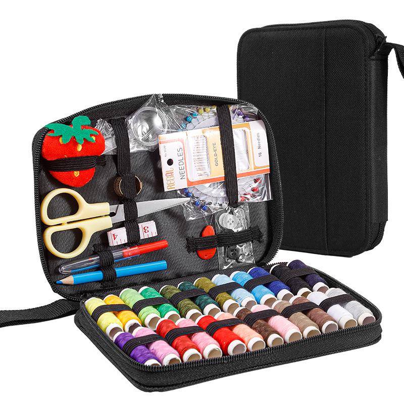 Portable Needle and Thread Kit with Holder for Home and Travel Sewing
Portable Needle and Thread Kit with Holder for Home and Travel Sewing