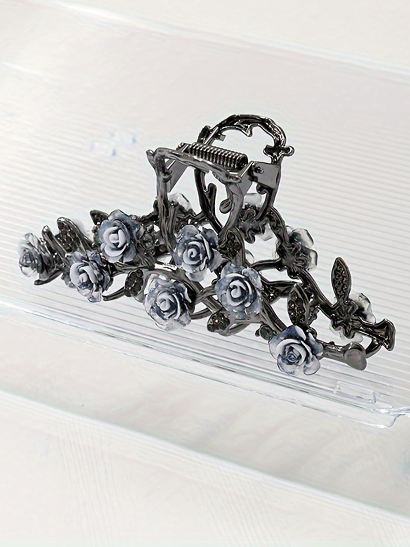 1Pcs Fashion Antique Rose Tassels Hair Claws For Women Hair Accessories
1Pcs Fashion Antique Rose Tassels Hair Claws For Women Hair Accessories