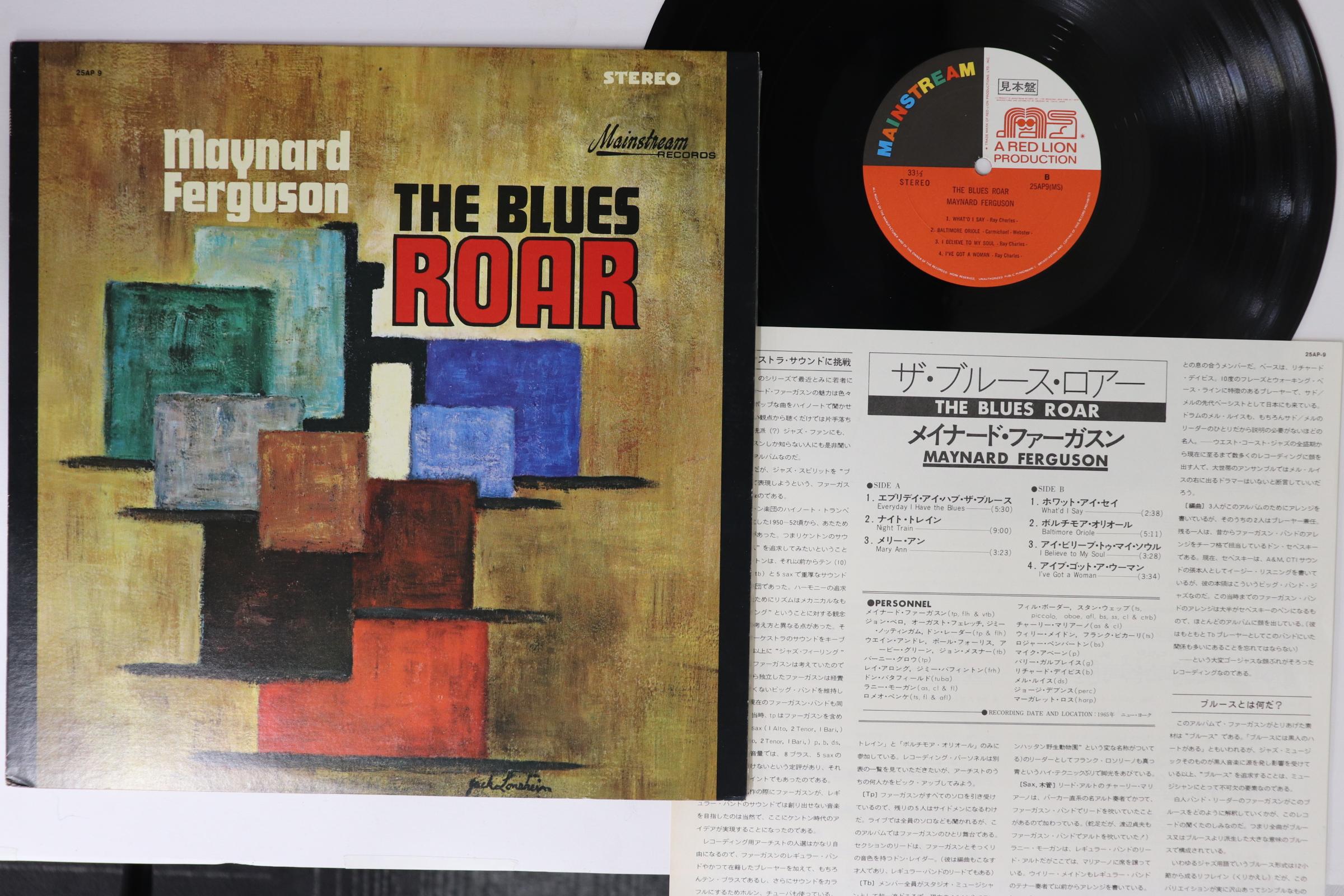 LP Record MAYNARD FERGUSON Blues Roar 25AP9PROMO MAINSTREAM 1976 Japan Jazz Used
LP Record MAYNARD FERGUSON Blues Roar 25AP9PROMO MAINSTREAM 1976 Japan Jazz Used