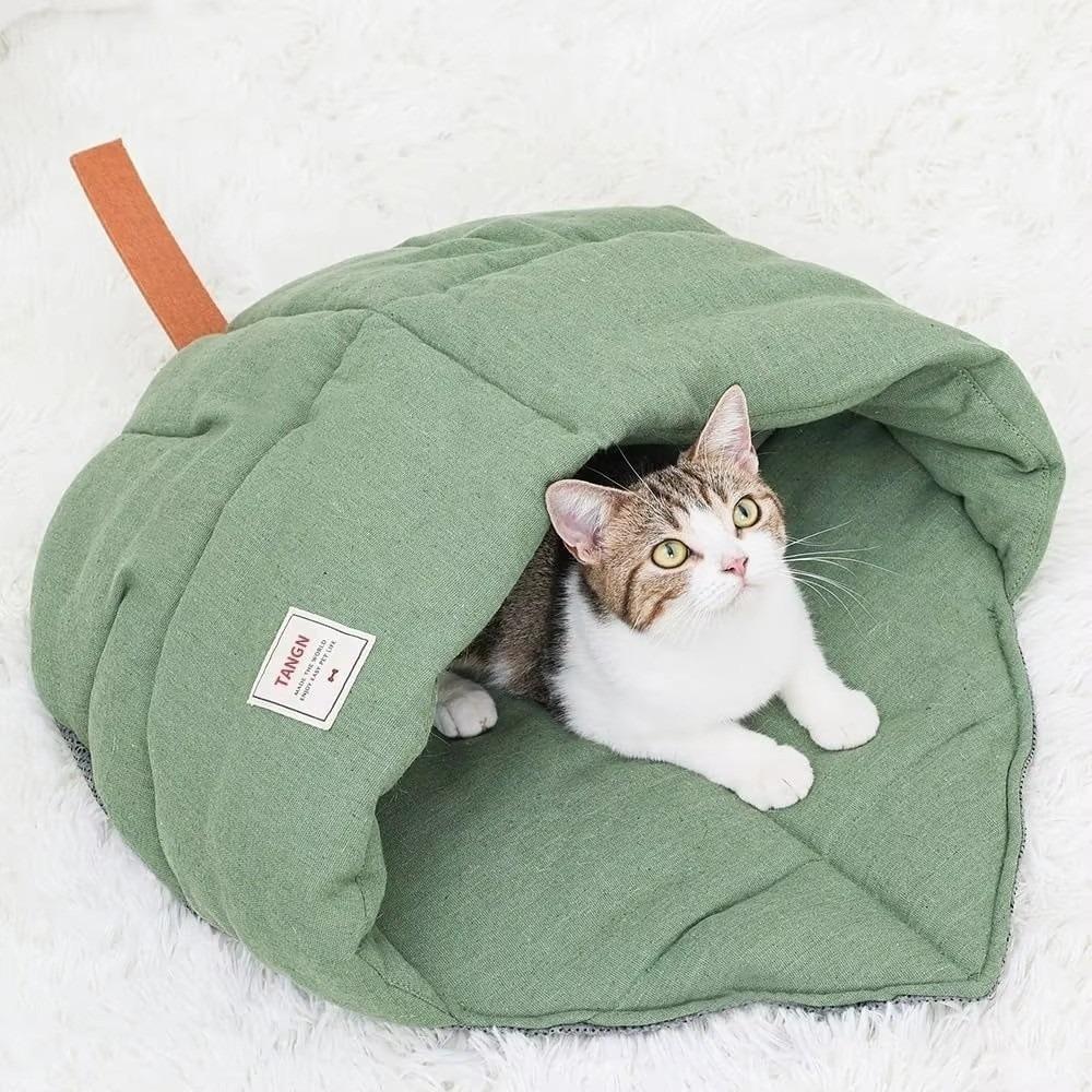 Durable Cat Bed Cave Linen Fabric Pet Cuddle Zone New Thermal Washable Bed Indoor Pets зелений
Durable Cat Bed Cave Linen Fabric Pet Cuddle Zone New Thermal Washable Bed Indoor Pets зелений