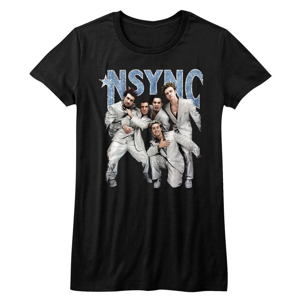 Ladies NSYNC Silver Suits Black Pop Music Boy Band Shirt Unisex T-Shirt XXL
Ladies NSYNC Silver Suits Black Pop Music Boy Band Shirt Unisex T-Shirt XXL