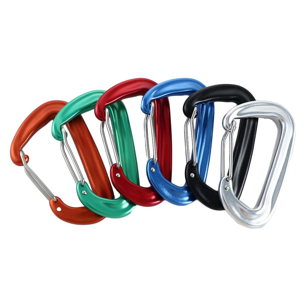 Accessory 12KN Safety Lock Hanging Buckles Mountaineering Buckle Climbing Carabiner Buckle Hook срібний
Accessory 12KN Safety Lock Hanging Buckles Mountaineering Buckle Climbing Carabiner Buckle Hook срібний