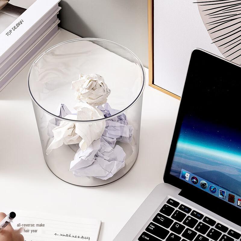 Guanzhuojia Transparent Medium Desktop Waste Bin
Guanzhuojia Transparent Medium Desktop Waste Bin