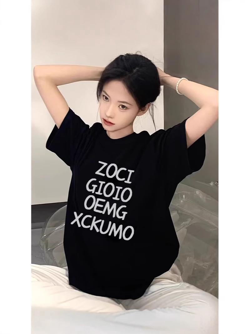 2025 Trendy Women s Pure Cotton Short Sleeve T-Shirt: European & American Style, Loose Straight-Shoulder Design XL
2025 Trendy Women s Pure Cotton Short Sleeve T-Shirt: European & American Style, Loose Straight-Shoulder Design XL