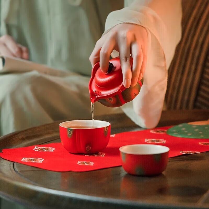 Wanqiantang Tang Palace Night Banquet Travel Tea Set
Wanqiantang Tang Palace Night Banquet Travel Tea Set