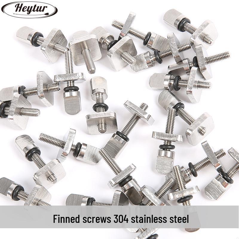 Hand-Tightened 304 Stainless Steel Screw Fin for SUP Paddleboard 32*4mm (8.4g)
Hand-Tightened 304 Stainless Steel Screw Fin for SUP Paddleboard 32*4mm (8.4g)