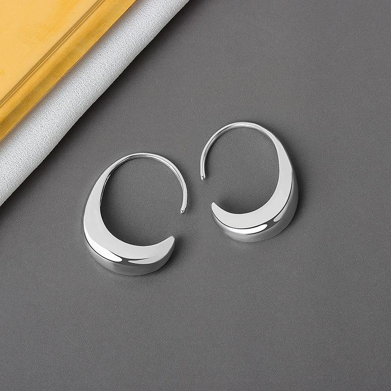 925 Sterling Silver Earrings Charm Women Trendy Jewelry Vintage Simple Retro Party Accessories Gifts Oval Earring чёрный
925 Sterling Silver Earrings Charm Women Trendy Jewelry Vintage Simple Retro Party Accessories Gifts Oval Earring чёрный