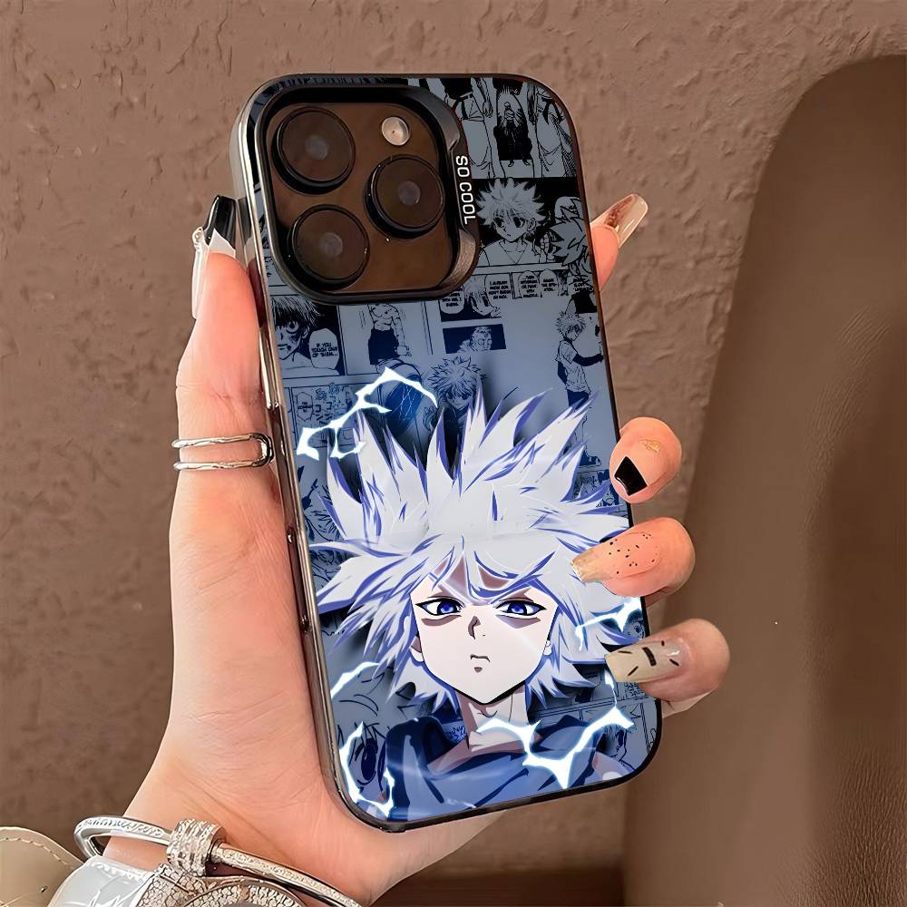 H-Hunter-Hunter Killua phone case for iPhone 17 17Air 16 15 14 13 12 11 Pro Max Plus Colorful Silver iPhone 12 Pro Max
H-Hunter-Hunter Killua phone case for iPhone 17 17Air 16 15 14 13 12 11 Pro Max Plus Colorful Silver iPhone 12 Pro Max