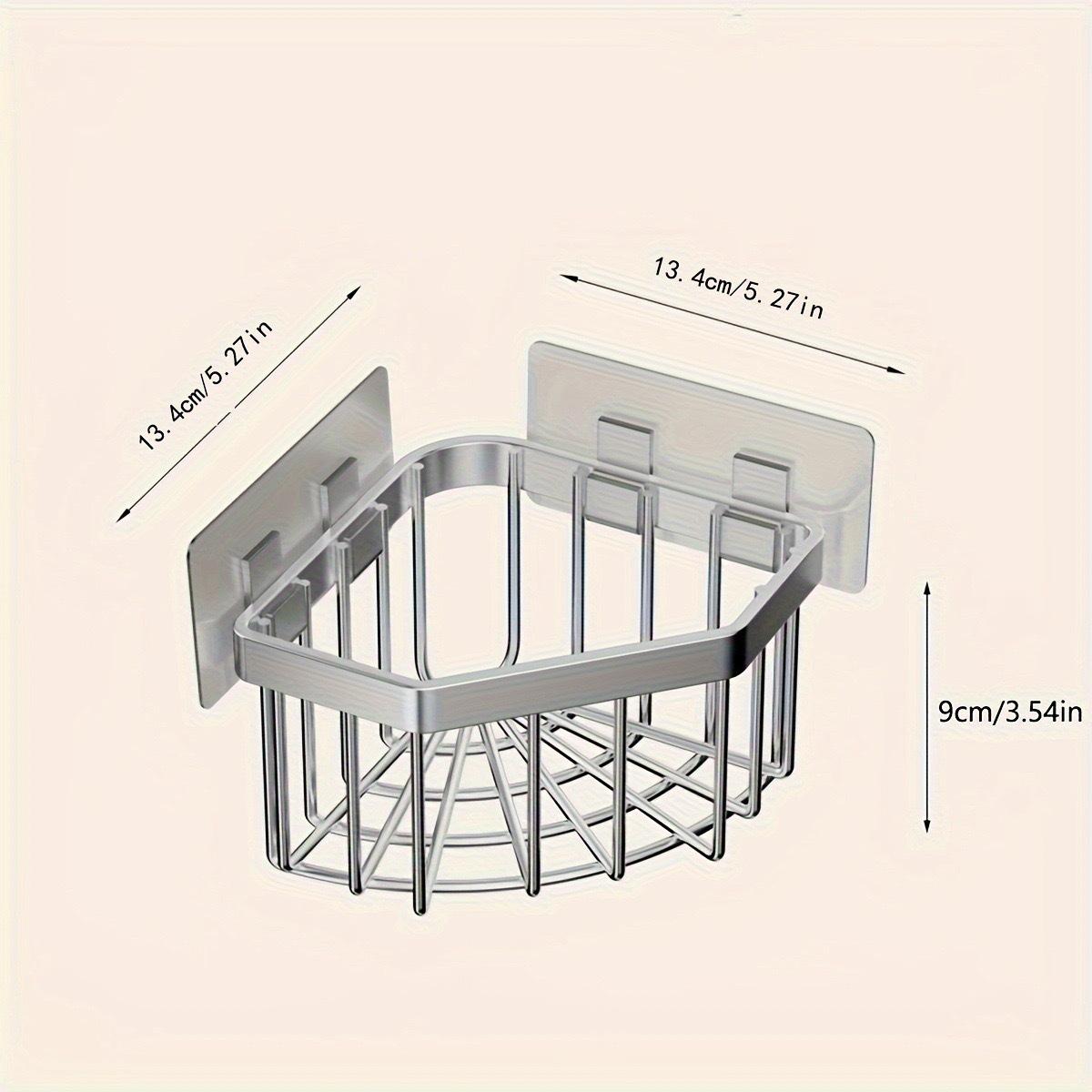 Stainless Steel Kitchen Sponge Storage Rack, Sink Cover, Wire Ball, Scouring Pad Organizer, Drain Rack, No-drill Wall-mounted
Stainless Steel Kitchen Sponge Storage Rack, Sink Cover, Wire Ball, Scouring Pad Organizer, Drain Rack, No-drill Wall-mounted