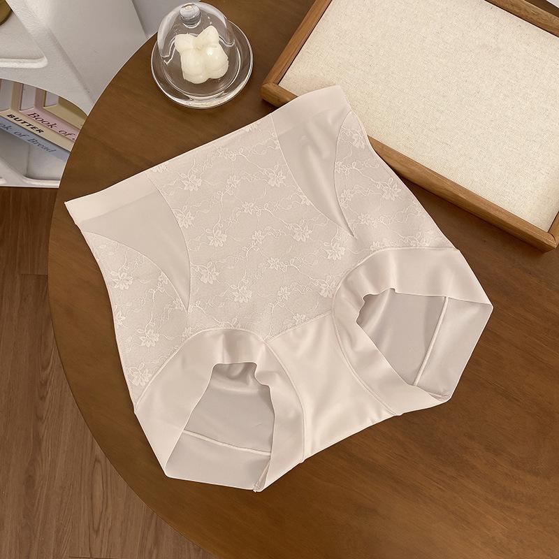 Ladies Summer Light Luxury Light Belly Lift Hip Lace Splicing High Waist No Scar Ice Silk 10A Antibacterial Crotch Triangle Briefs one size
Ladies Summer Light Luxury Light Belly Lift Hip Lace Splicing High Waist No Scar Ice Silk 10A Antibacterial Crotch Triangle Briefs one size