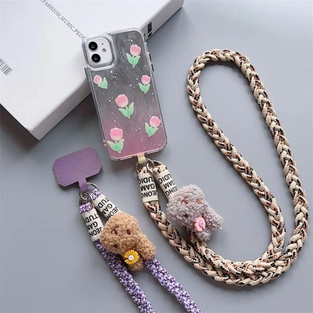 Crossbody Chains Mobile Phone Chains Shoulder Straps Plush Doll Lanyard Christmas Gifts рожевий
Crossbody Chains Mobile Phone Chains Shoulder Straps Plush Doll Lanyard Christmas Gifts рожевий
