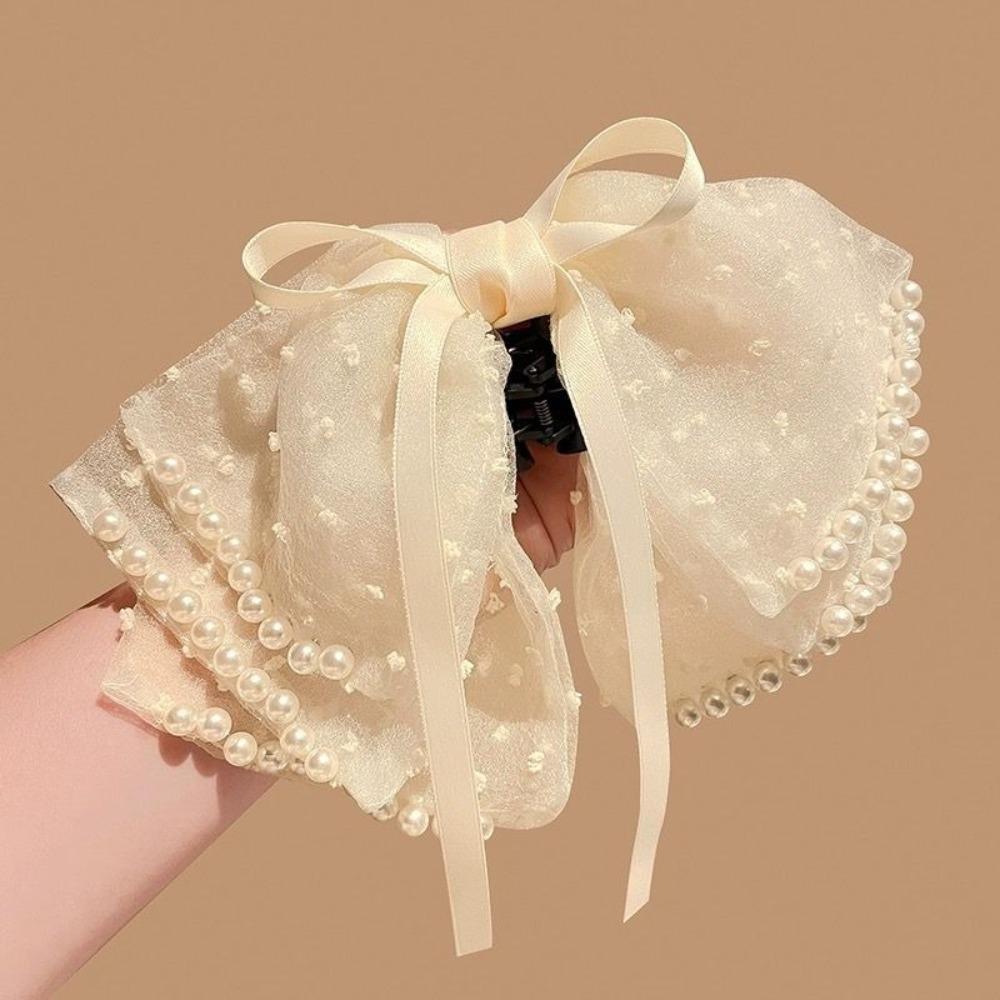 Butterfly Knot Hair Claw Large Shark Clip Fashion Ponytail Hair Clip for Women
Butterfly Knot Hair Claw Large Shark Clip Fashion Ponytail Hair Clip for Women