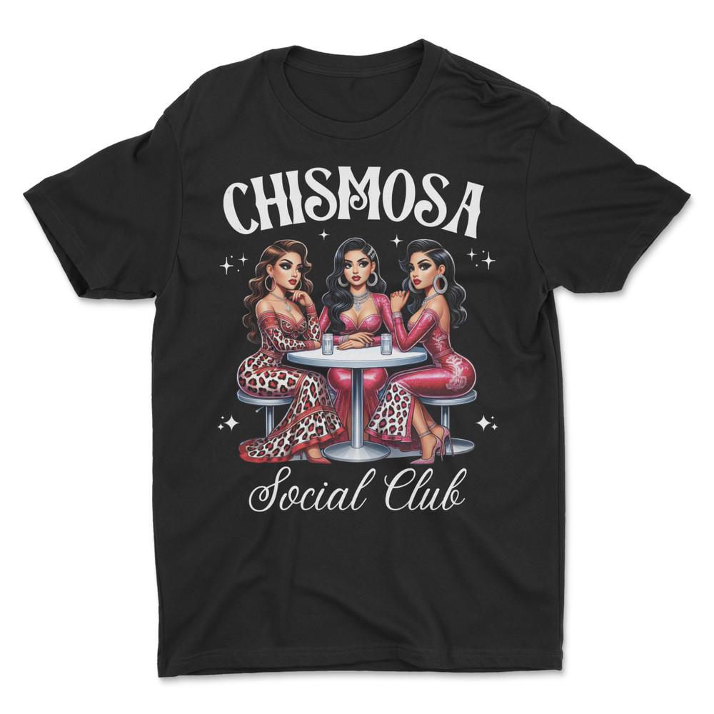 Chismosa Social Club T-Shirt , Funny Shirt Unisex T-Shirt S
Chismosa Social Club T-Shirt , Funny Shirt Unisex T-Shirt S