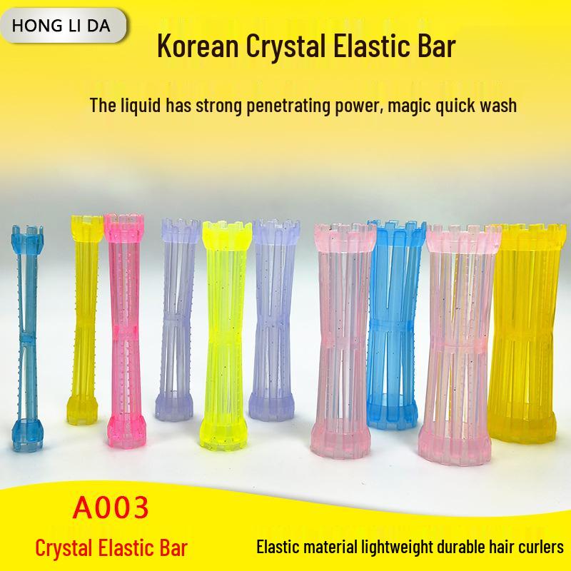Korean Crystal Clear Elastic Cold Wave Rod Set for Hair Salons - Perm Rods with Elastic Mesh Design
Korean Crystal Clear Elastic Cold Wave Rod Set for Hair Salons - Perm Rods with Elastic Mesh Design