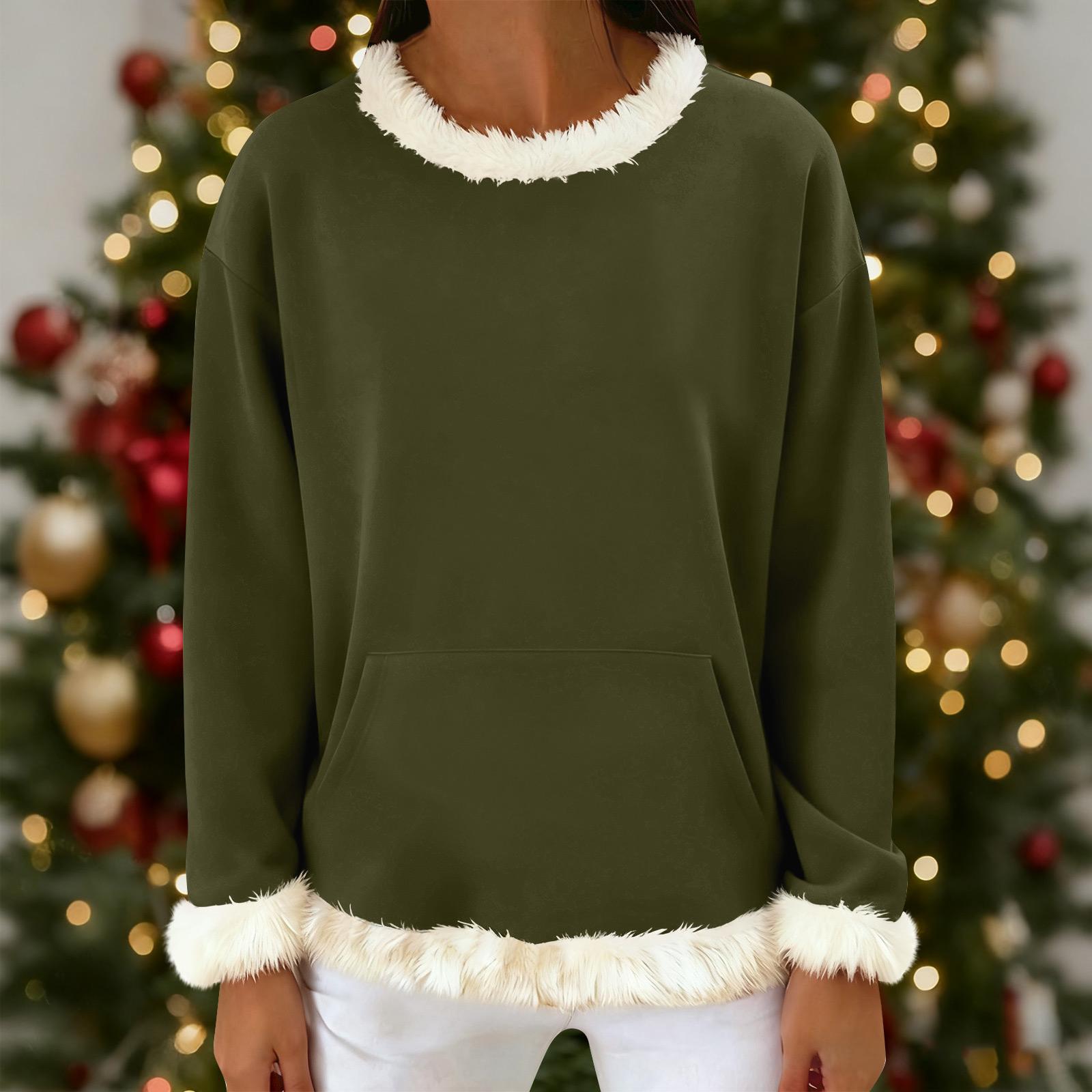 Women s Casual Solid Color Long-Sleeved Hoodless Sweatshirt L
Women s Casual Solid Color Long-Sleeved Hoodless Sweatshirt L