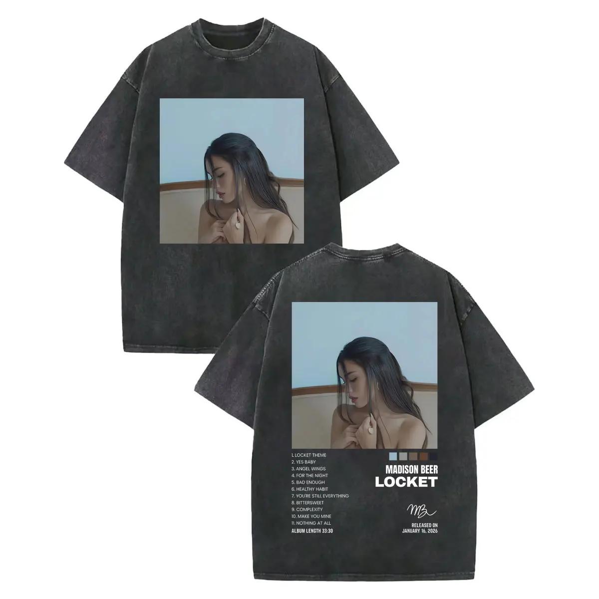 Vintage Washed Madison Beer The Locket Tour Graphic T Shirts Fashion Pop Music Tshirt Unisex Women Casual Oversized Tshirts S
Vintage Washed Madison Beer The Locket Tour Graphic T Shirts Fashion Pop Music Tshirt Unisex Women Casual Oversized Tshirts S