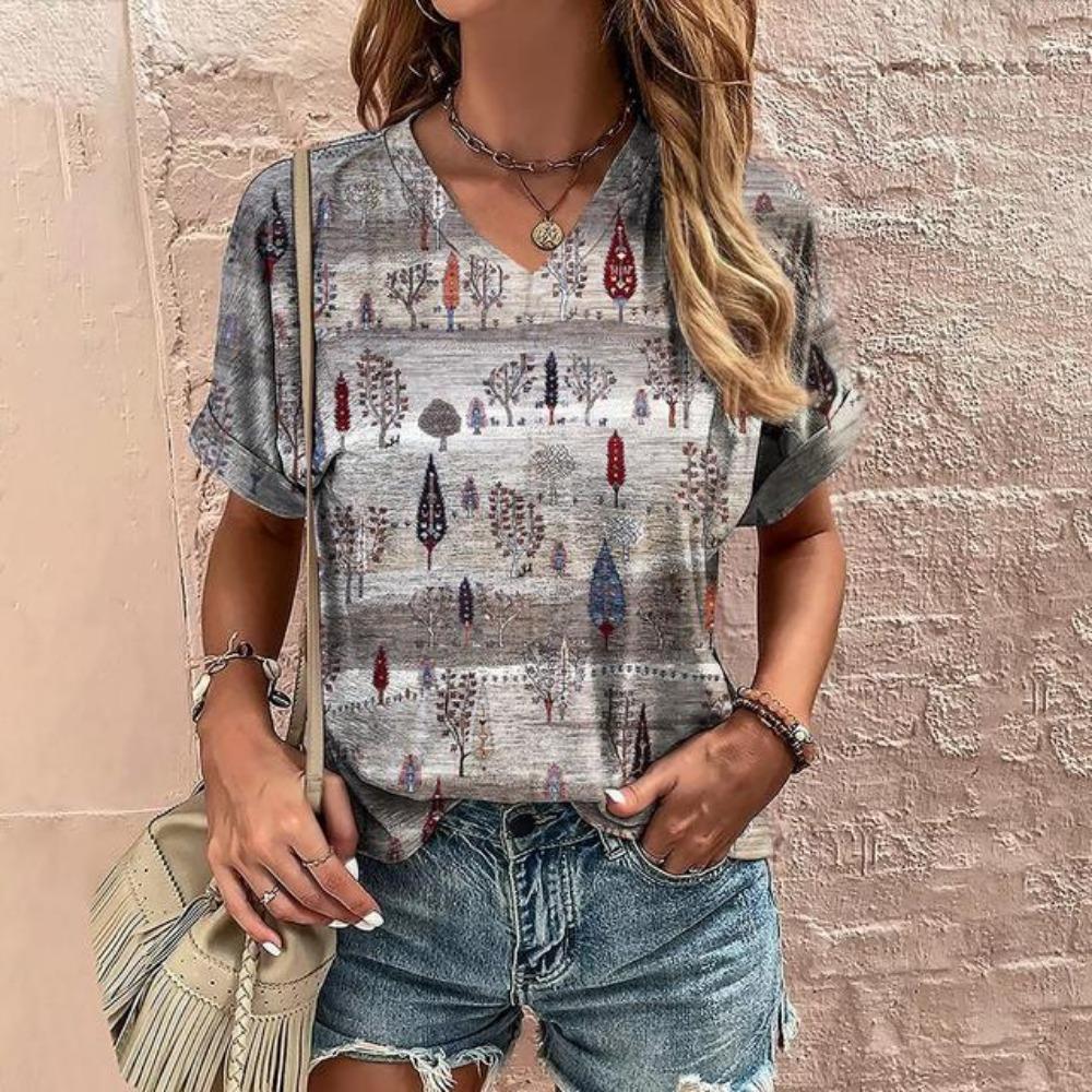 T Shirt For Women Summer Casual Short Sleeve V-Neck Tee Fashion Streetwear Female Oversized Clothing Women s T-Shirts 4XL
T Shirt For Women Summer Casual Short Sleeve V-Neck Tee Fashion Streetwear Female Oversized Clothing Women s T-Shirts 4XL