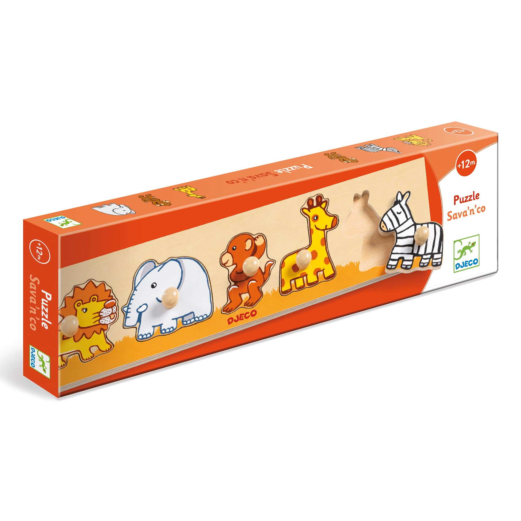 DJECO Jeco Lift Out Puzzle Savanna Shape Matching Wooden Animal Montessori 1 Year Old 2 Years Old 3 Years Boy Girl Toddler Baby Shower
DJECO Jeco Lift Out Puzzle Savanna Shape Matching Wooden Animal Montessori 1 Year Old 2 Years Old 3 Years Boy Girl Toddler Baby Shower