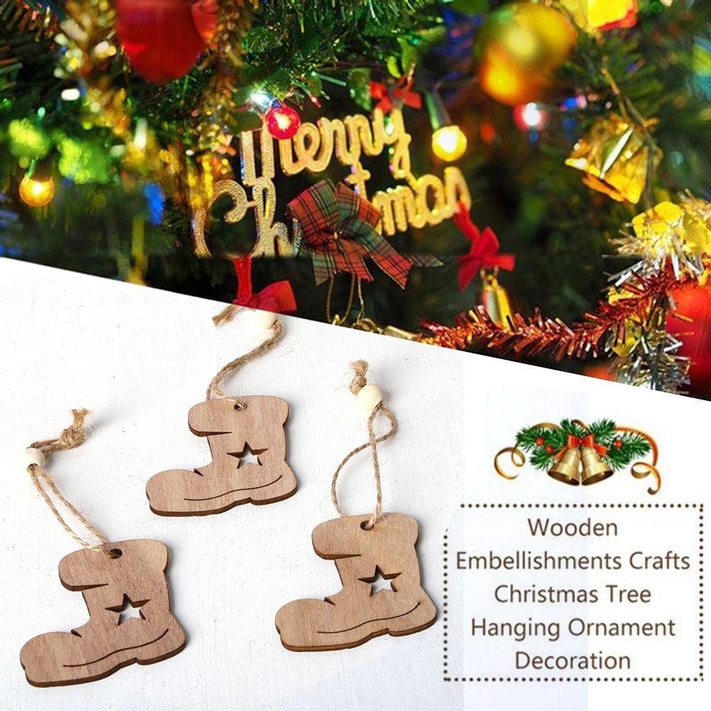 Vintage Merry Christmas Wood DIY Crafts Hanging Ornaments Christmas Decorations Xmas Tree Snowflake
Vintage Merry Christmas Wood DIY Crafts Hanging Ornaments Christmas Decorations Xmas Tree Snowflake