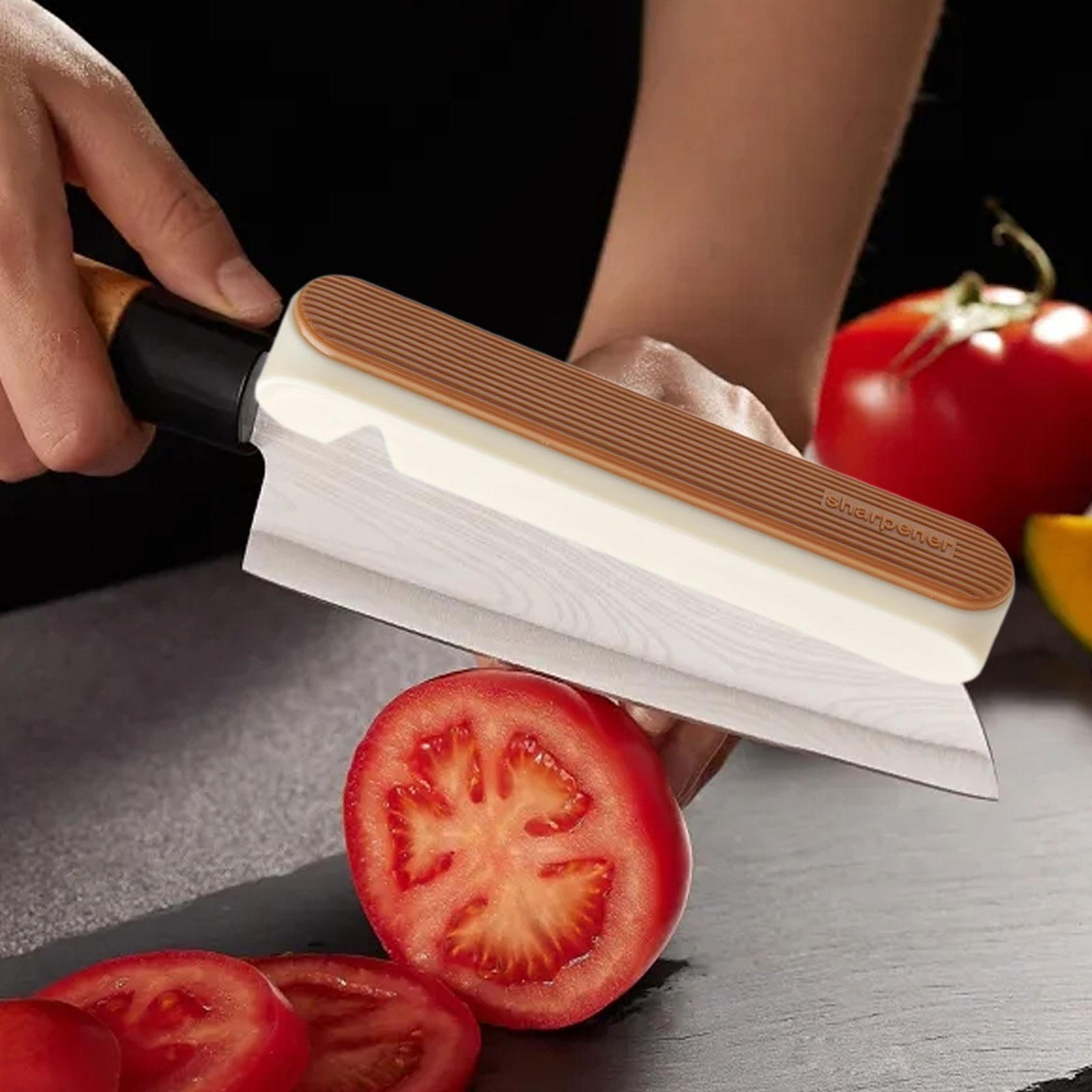 Cover Hand Protector Aid Tool Built in Sharpener Kitchen Tools for Vegetable Fruit Cutting коричневий
Cover Hand Protector Aid Tool Built in Sharpener Kitchen Tools for Vegetable Fruit Cutting коричневий