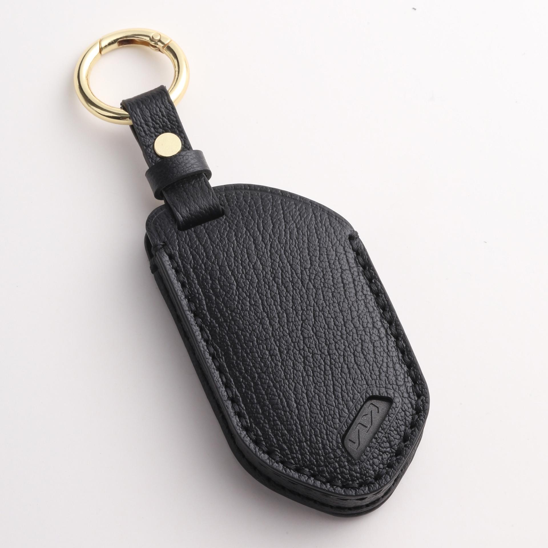 Customized car key cover is suitable for the new Kia car key bag, purely handmade cowhide high-end shell ring. чёрный
Customized car key cover is suitable for the new Kia car key bag, purely handmade cowhide high-end shell ring. чёрный
