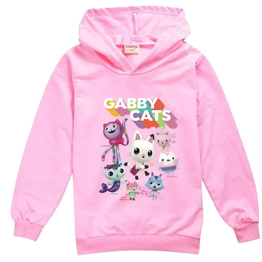 Gabbys Doll House Hoodie Children Spring Autumn New Kids Long Sleeve Coats Boys Gabbys Cats Sweatshirt Girls Casual Clothes 170cm
Gabbys Doll House Hoodie Children Spring Autumn New Kids Long Sleeve Coats Boys Gabbys Cats Sweatshirt Girls Casual Clothes 170cm
