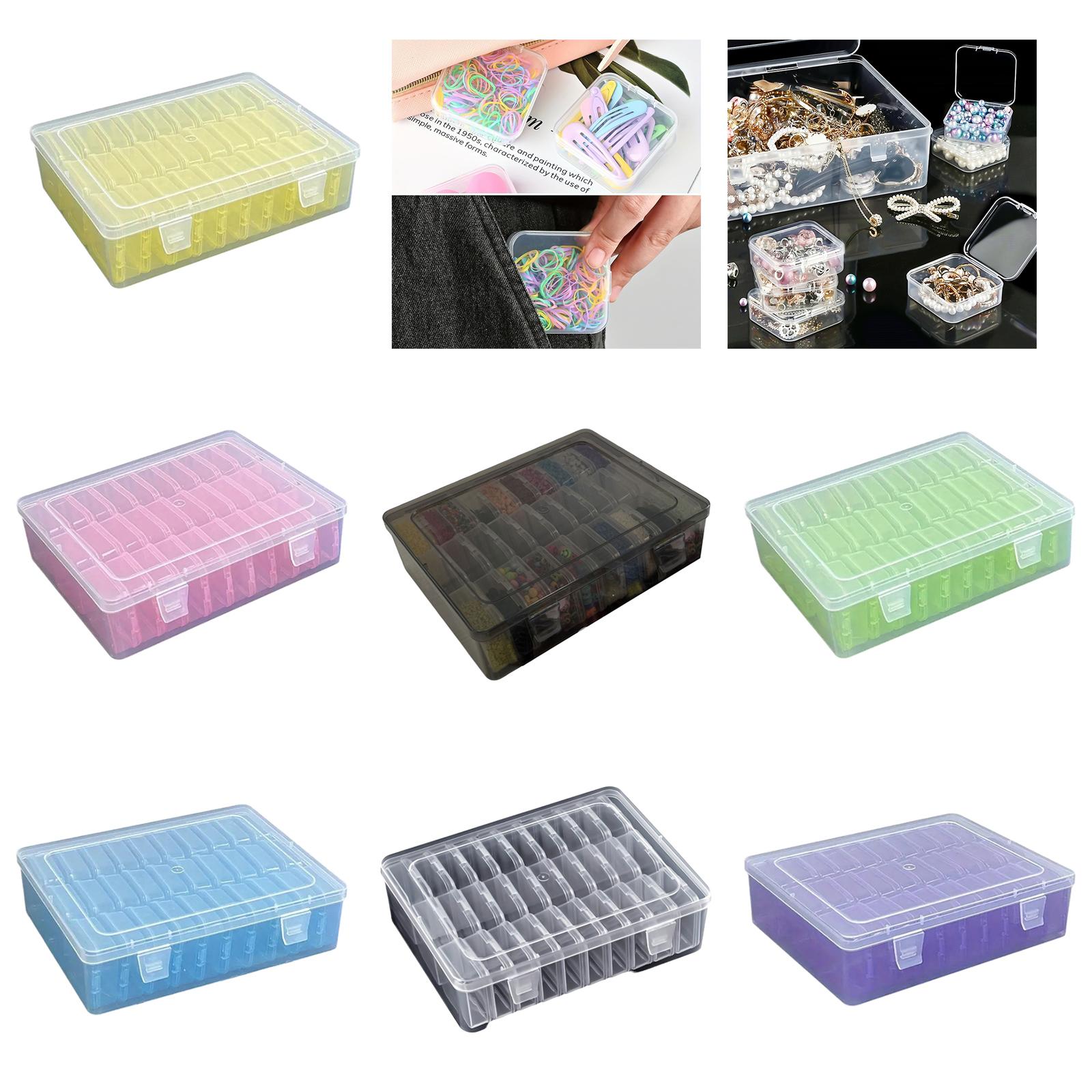 Stylish 30 Compartment Clear Organizers Box Sturdy Plastic Storage Case Portable for Jewelry Beads Desk Accessories білий
Stylish 30 Compartment Clear Organizers Box Sturdy Plastic Storage Case Portable for Jewelry Beads Desk Accessories білий