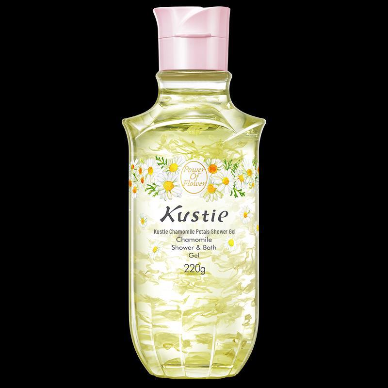 Kustie Chamomile Petal Shower Gel 220g
Kustie Chamomile Petal Shower Gel 220g