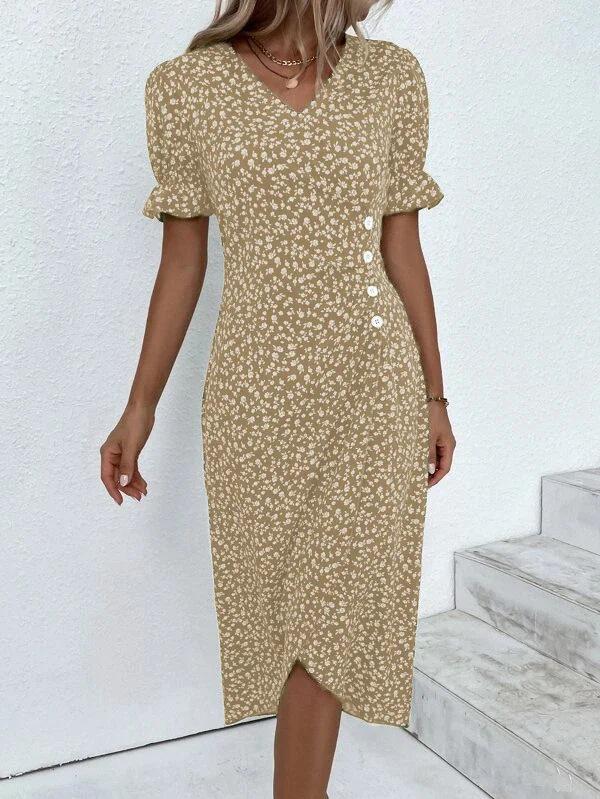 Summer Slim-Fit Women s Geometric Patchwork Puff Sleeve Dress with Irregular Hem 2XL
Summer Slim-Fit Women s Geometric Patchwork Puff Sleeve Dress with Irregular Hem 2XL