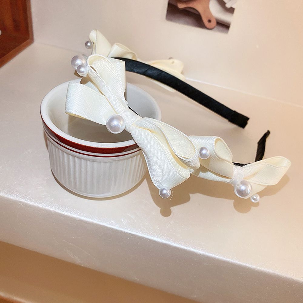 Vintage Sweet French Non Slip Hairbands Bow Women Hair Hoop Korean Head Wrap Pearl Bowknot Headband чёрный
Vintage Sweet French Non Slip Hairbands Bow Women Hair Hoop Korean Head Wrap Pearl Bowknot Headband чёрный