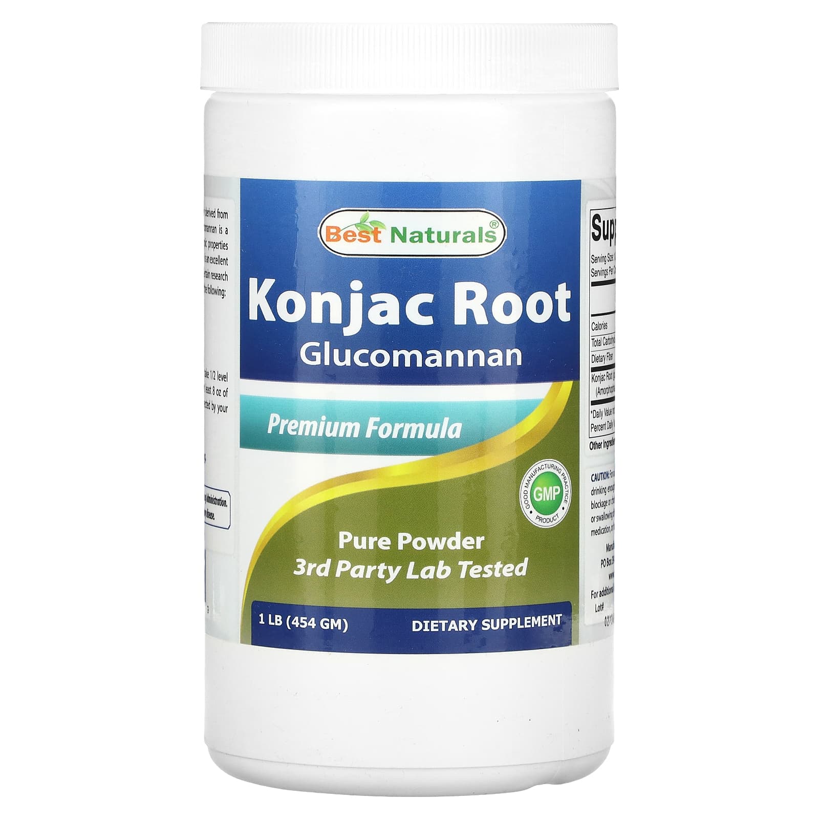 Konjac Root Glucomannan, 454G(1Lb)
Konjac Root Glucomannan, 454G(1Lb)