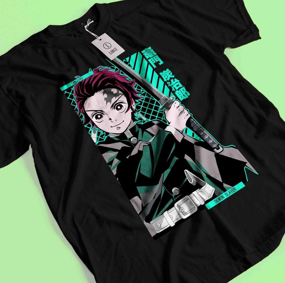 Demon Slayer Shirt Tanjiro Tshirt Zenitsu T-Shirt Muzan Doma Tee Inosuke Nezuko M
Demon Slayer Shirt Tanjiro Tshirt Zenitsu T-Shirt Muzan Doma Tee Inosuke Nezuko M