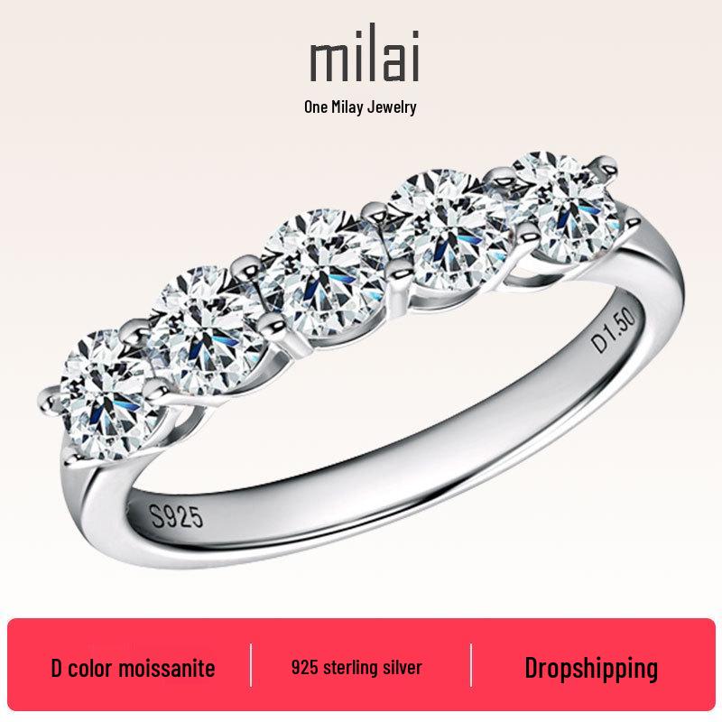 Top-Selling Moissanite Women s Ring: High-End, Versatile S925 Sterling Silver US 8
Top-Selling Moissanite Women s Ring: High-End, Versatile S925 Sterling Silver US 8