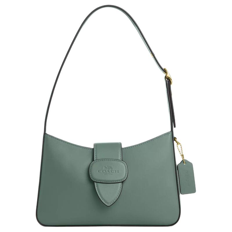 COACH Eliza 25 Logo Zip Closure Calfskin Shoulder Bag Medium Women s Sage коричневый
COACH Eliza 25 Logo Zip Closure Calfskin Shoulder Bag Medium Women s Sage коричневый