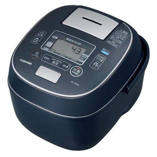 Toshiba Вакуумная рисоварка IH Jar Indigo Blue TOSHIBA Mixed Cooker (5,5 стаканов) РК-10ВСН-Л
Toshiba Вакуумная рисоварка IH Jar Indigo Blue TOSHIBA Mixed Cooker (5,5 стаканов) РК-10ВСН-Л