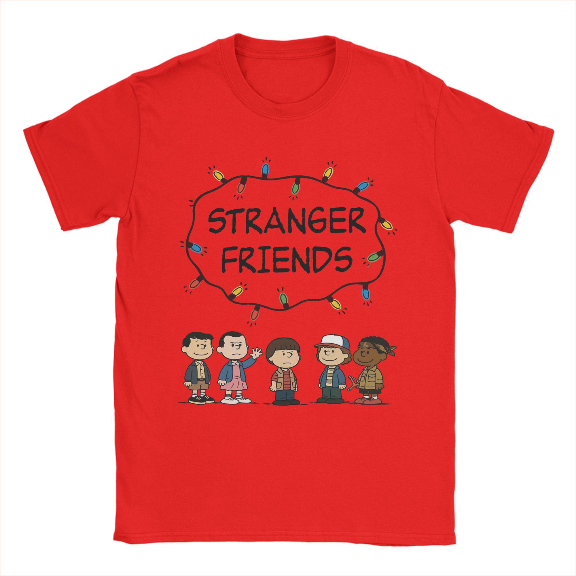 Unisexs TShirt Stranger Friends Humor 100 Cotton Tee Shirt Short Sleeve T Shirts O Neck Clothing Unique S
Unisexs TShirt Stranger Friends Humor 100 Cotton Tee Shirt Short Sleeve T Shirts O Neck Clothing Unique S