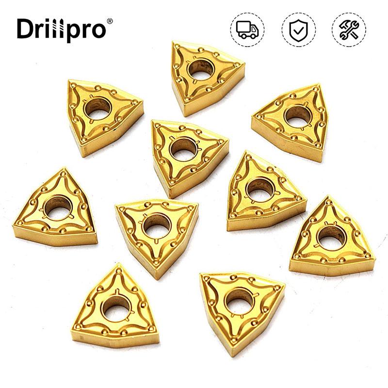 Drillpro 10X WNMG080404 Лезвия с твердосплавными пластинами WWLNR1616H08 Держатель для токарного станка Ключ для расточной оправки 
Drillpro 10X WNMG080404 Лезвия с твердосплавными пластинами WWLNR1616H08 Держатель для токарного станка Ключ для расточной оправки