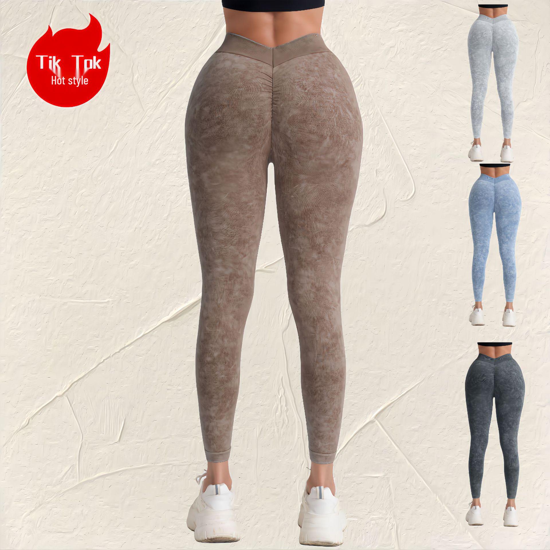 Women s High-Waist Washed Yoga Leggings - Peach Skin Finish for Outdoor Running & Fitness Small
Women s High-Waist Washed Yoga Leggings - Peach Skin Finish for Outdoor Running & Fitness Small