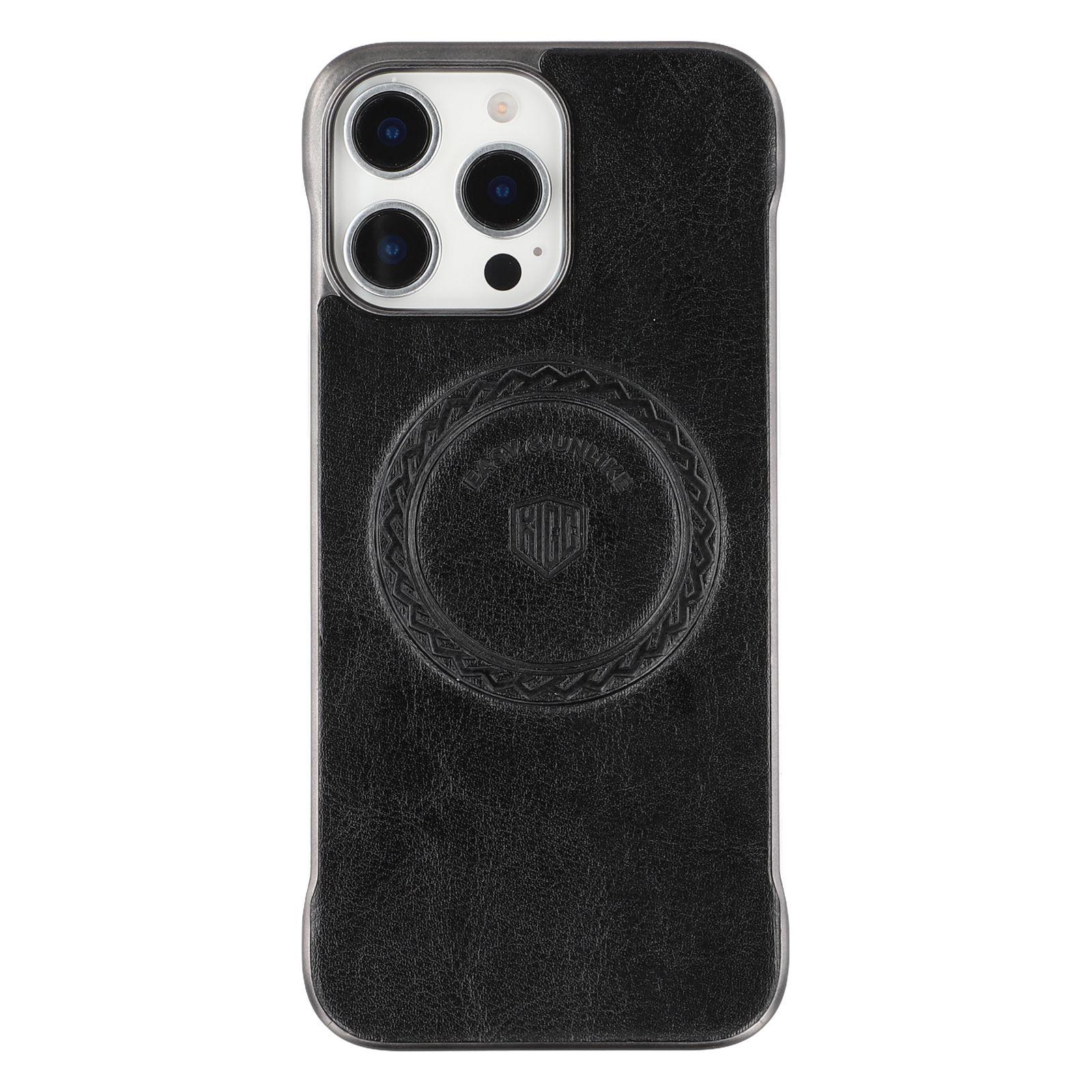 KIGC For iPhone 15 Pro Magnetic Case Electroplating PC+PU Phone Back Cover Black
KIGC For iPhone 15 Pro Magnetic Case Electroplating PC+PU Phone Back Cover Black