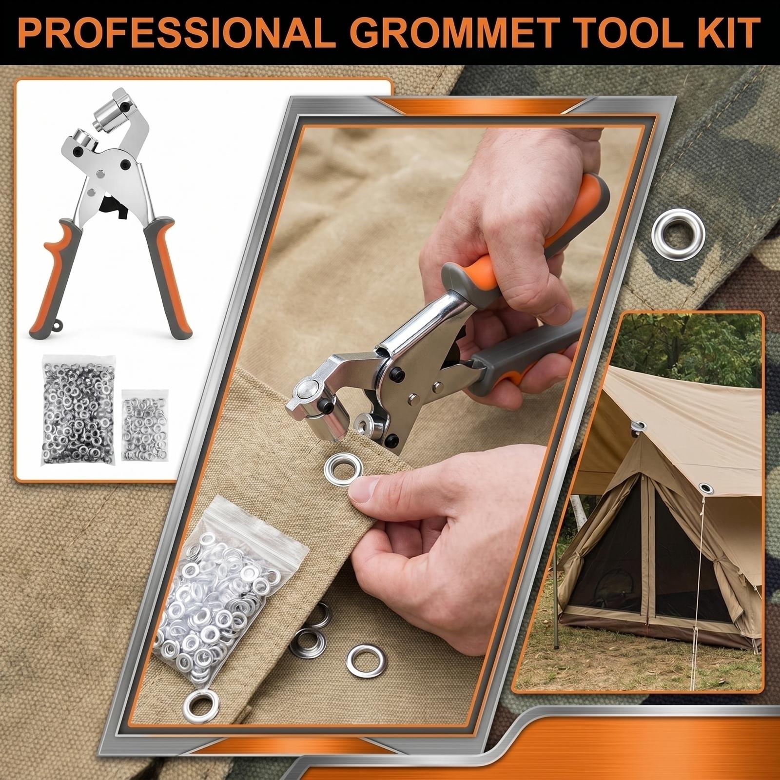 300 Sets Of 10mm Hole Buckle Installation Tool, Hand Press Pliers, Tent Cloth, Punching Holes One Size серебряный
300 Sets Of 10mm Hole Buckle Installation Tool, Hand Press Pliers, Tent Cloth, Punching Holes One Size серебряный