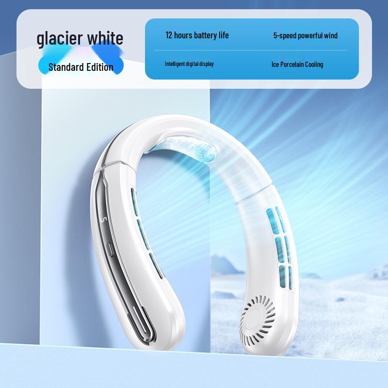 Portable Rechargeable Neck-Hanging USB Fan - Silent Cooling for Outdoor Use 197*185.5*53 mm
Portable Rechargeable Neck-Hanging USB Fan - Silent Cooling for Outdoor Use 197*185.5*53 mm