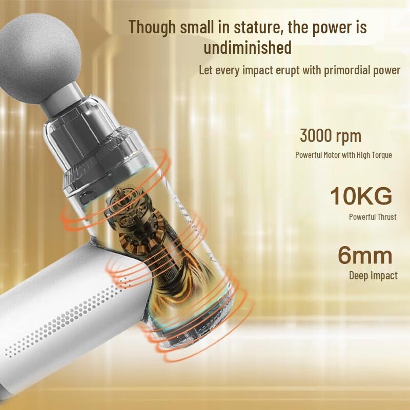 Hezheng HZ-JMQ-5 Deep Tissue Fascia Massager Gun
Hezheng HZ-JMQ-5 Deep Tissue Fascia Massager Gun