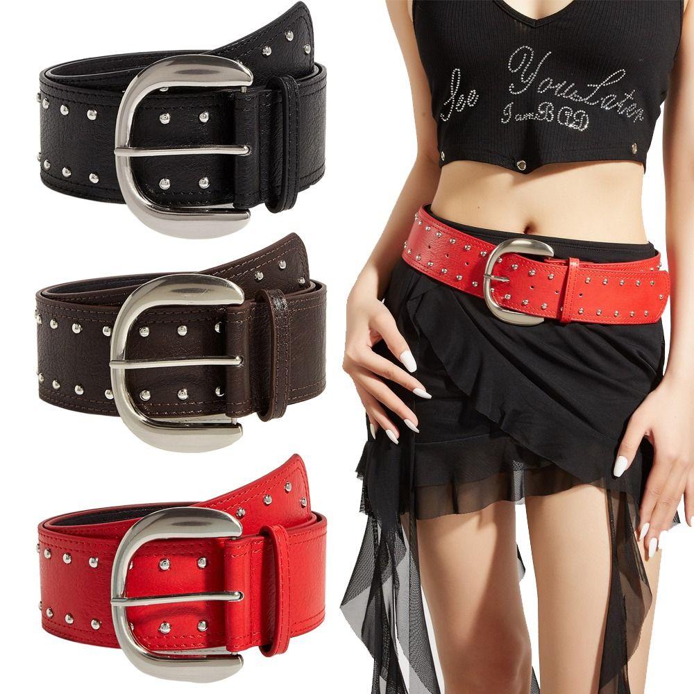 Heavy-Duty Waist Strap Harajuku Slimming Belt Fashion Trouser Dress Belts For Women чорний
Heavy-Duty Waist Strap Harajuku Slimming Belt Fashion Trouser Dress Belts For Women чорний