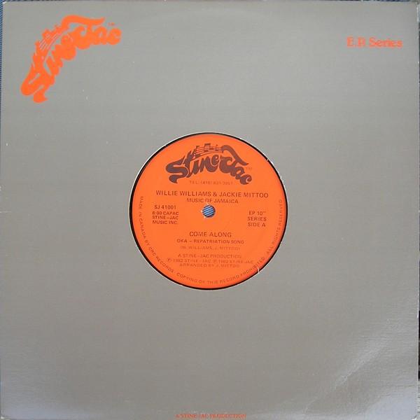 10-дюймовая пластинка WILLI WILLIAMS & JACKIE MITTOO - Come Along SJ41001 Stine-Jac 1982 Канада Регги, Ска и Даб Б/У
10-дюймовая пластинка WILLI WILLIAMS & JACKIE MITTOO - Come Along SJ41001 Stine-Jac 1982 Канада Регги, Ска и Даб Б/У