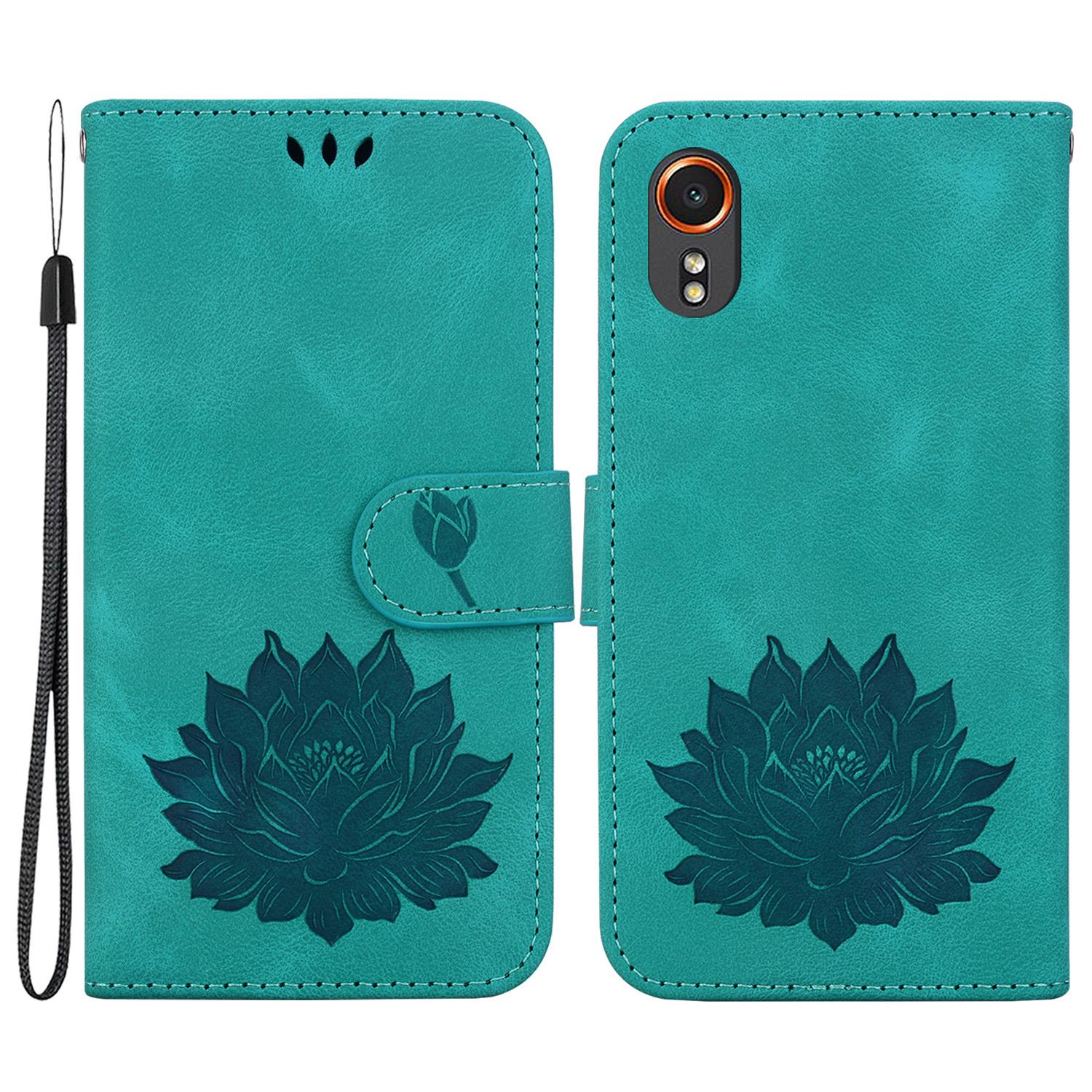 For Samsung Galaxy Xcover7 Case Lotus Pattern Leather Phone Cover Card/Cash Slots Green
For Samsung Galaxy Xcover7 Case Lotus Pattern Leather Phone Cover Card/Cash Slots Green