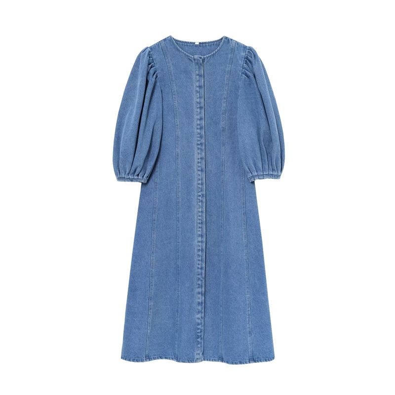 Kaslead New Arrival Women s Clothing Fashion Style Fashion Simple Denim Midi Skirt Dress 52106060 Blue L
Kaslead New Arrival Women s Clothing Fashion Style Fashion Simple Denim Midi Skirt Dress 52106060 Blue L