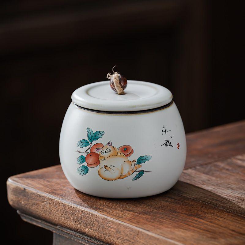 European Style Ceramic Tea Canister Blue and White Porcelain Candy Jar Household Retro Coffee Beans Nuts Powder Storage Jar New
European Style Ceramic Tea Canister Blue and White Porcelain Candy Jar Household Retro Coffee Beans Nuts Powder Storage Jar New