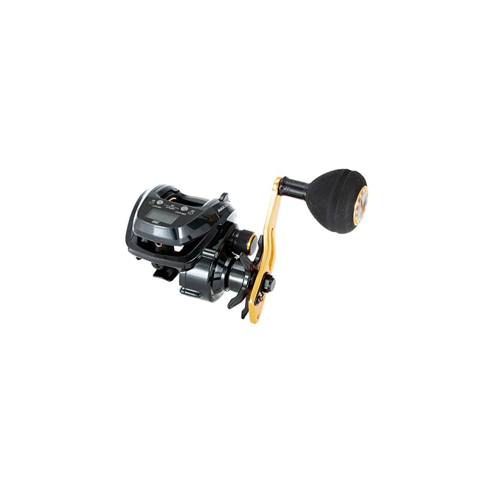 AbuGarcia MAX DLC P-L Digital Line Counter Left Hand Power Handle Model
AbuGarcia MAX DLC P-L Digital Line Counter Left Hand Power Handle Model